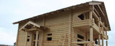 Дом из бревна своими руками Строить бревенчатый дом